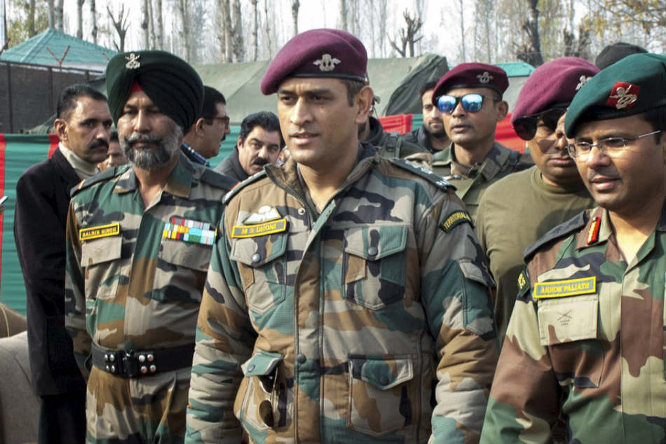Colonel Mahendra Singh Dhoni