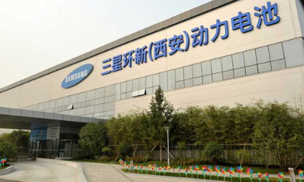 Samsung shuts down its factories in China.