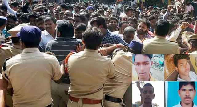 हैदराबाद रेप, मर्डर मामले में 3 पुलिसकर्मी निलंबित